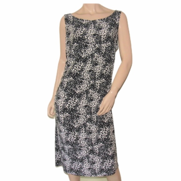 Norma Kamali Dresses & Skirts - Norma Kamali XXL Black White Sleeveless Dress